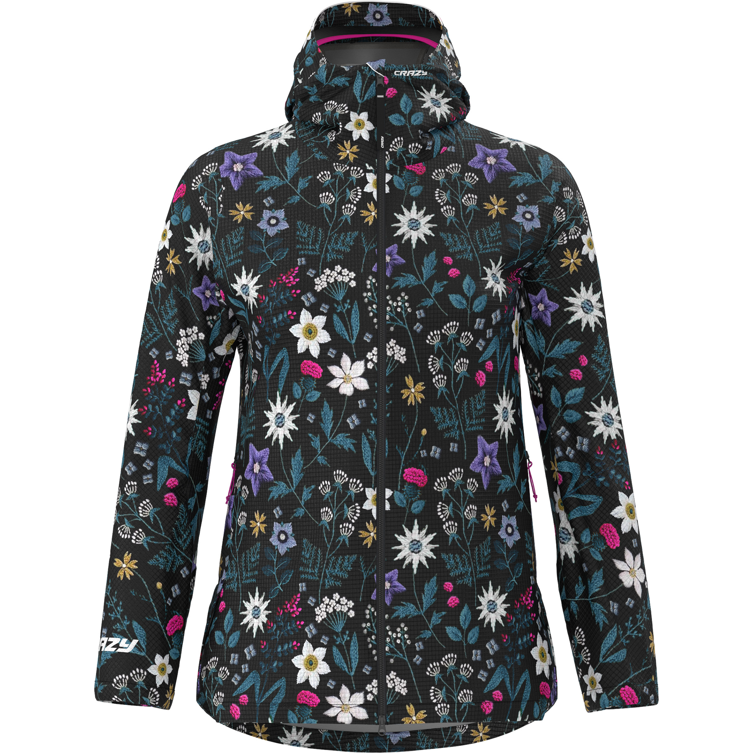 Crazy Wonder Magic Shell Damen Regenjacke grau Größe XS Trekking Wasserdicht Wasserabweisend