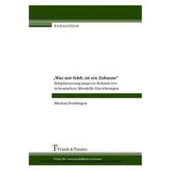 'Was mir fehlt, ist ein Zuhause', Fachbücher von Markus Drolshagen