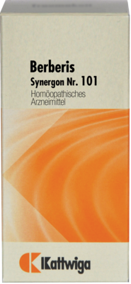 Kattwiga Arzneimittel GmbH SYNERGON KOMPLEX 101 Berberis Tabletten 100 St 04905732