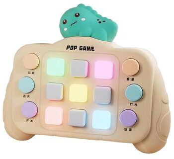 Multisell Products Hub Montessori Busy Board Sensory Toys With LED Light Travel Friendly, Interactive Learning Toy For Children beige