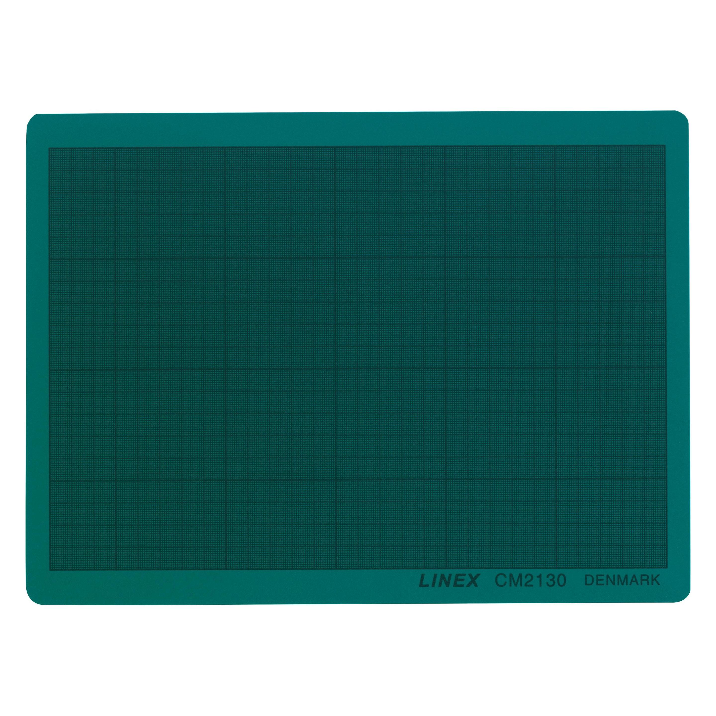 Linex Schneidematte 3mm A4 210 x 300 mm grün (21 x 29.50 cm) (100412209)