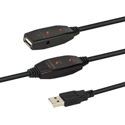 E+P Elektrik USB2.0 Repeaterkabel AA CC 508/25