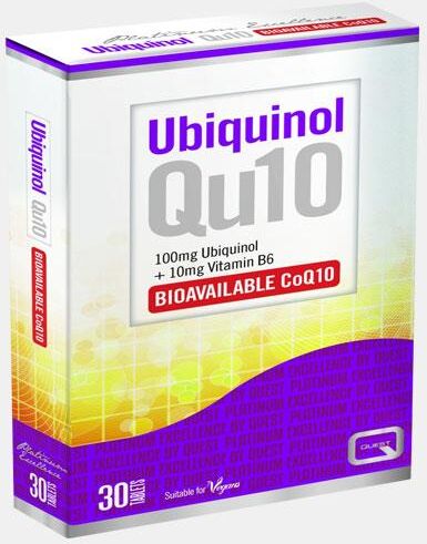 Garmin UBIQUINOL Q10 30 COMPRIMIDOS VEGAN