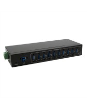 Exsys USB 3.2 HUB 10-Port Gen1 USB-Kabel DIN-Rail-Kit VIA VL811+ (EX-11220HMVS)