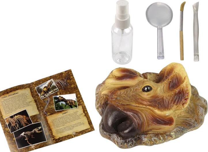 LEAN Toys 14061 Educatieve set: Opgravingen van de Triceratops-dinosaurus