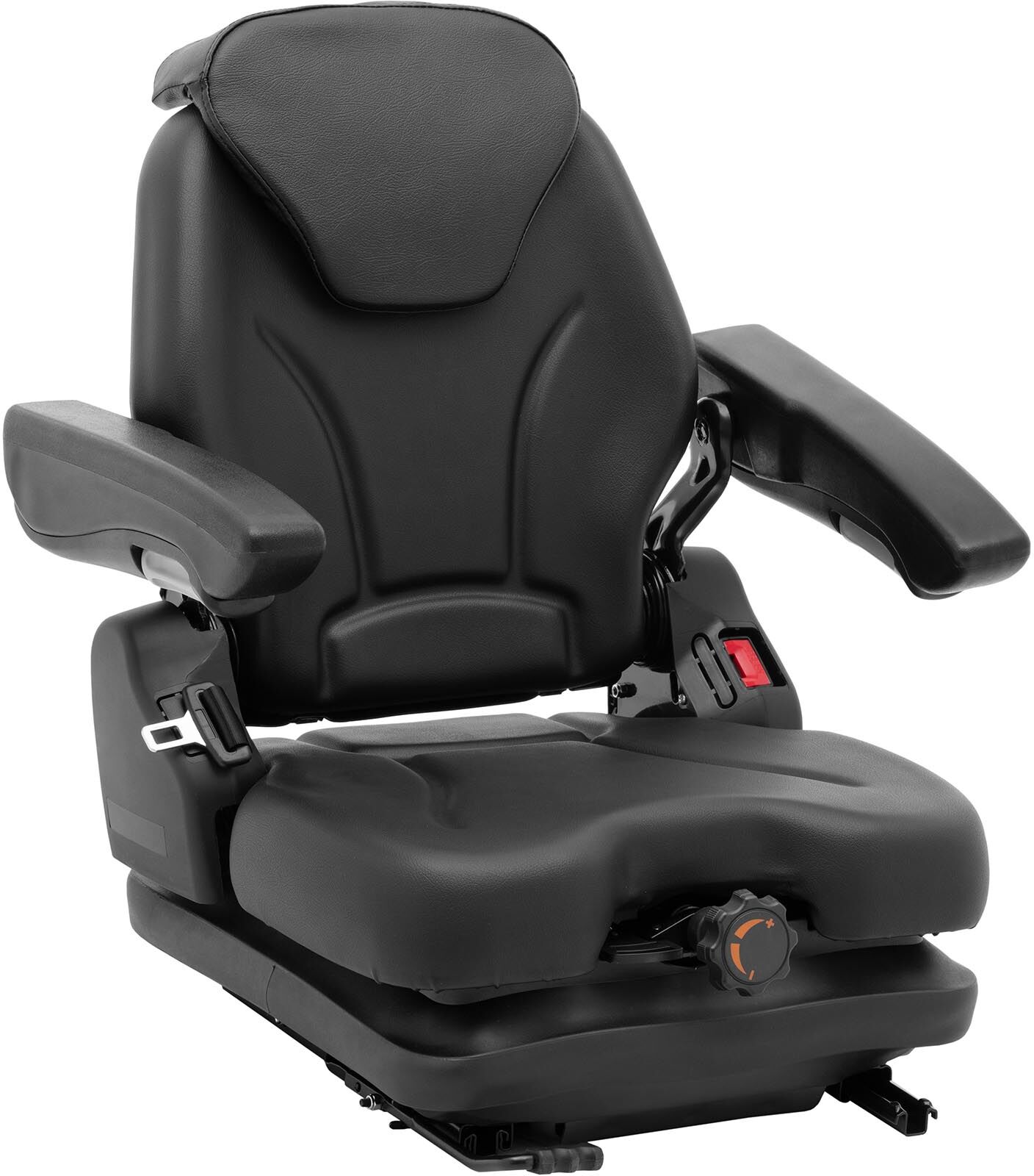 hillvert Tractor Seat - 46 x 46 cm - adjustable - suspension HT-RUNDLE-17