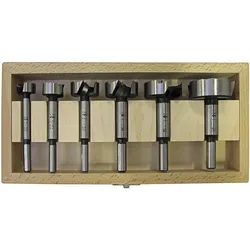 Fisch Tools, Bohrereinsatz, Forstnerbohrersatz Type 0317 (20, 25, 30, 35, 40, 50 Millimeter)