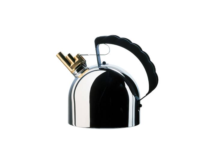 Alessi - Bouilloire - Métal - Acier inoxydable - Designer Richard Sapper