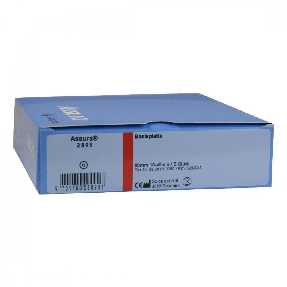Coloplast GmbH Assura Basisplatten 50mm 2895 03982943