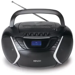 KENDO Boombox DAB+ 25EX Radiorekorder CD/Kassette Bluetooth