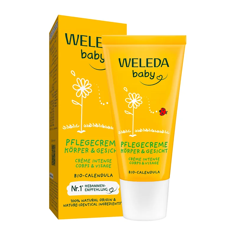 Weleda Calendula Pflegecreme Körper & Gesicht, 30ml 006632DC