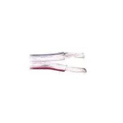 ACV 51-240-102 Lautsprecherkabel 2 x 4,00 mm transparent/rot 100 Meter