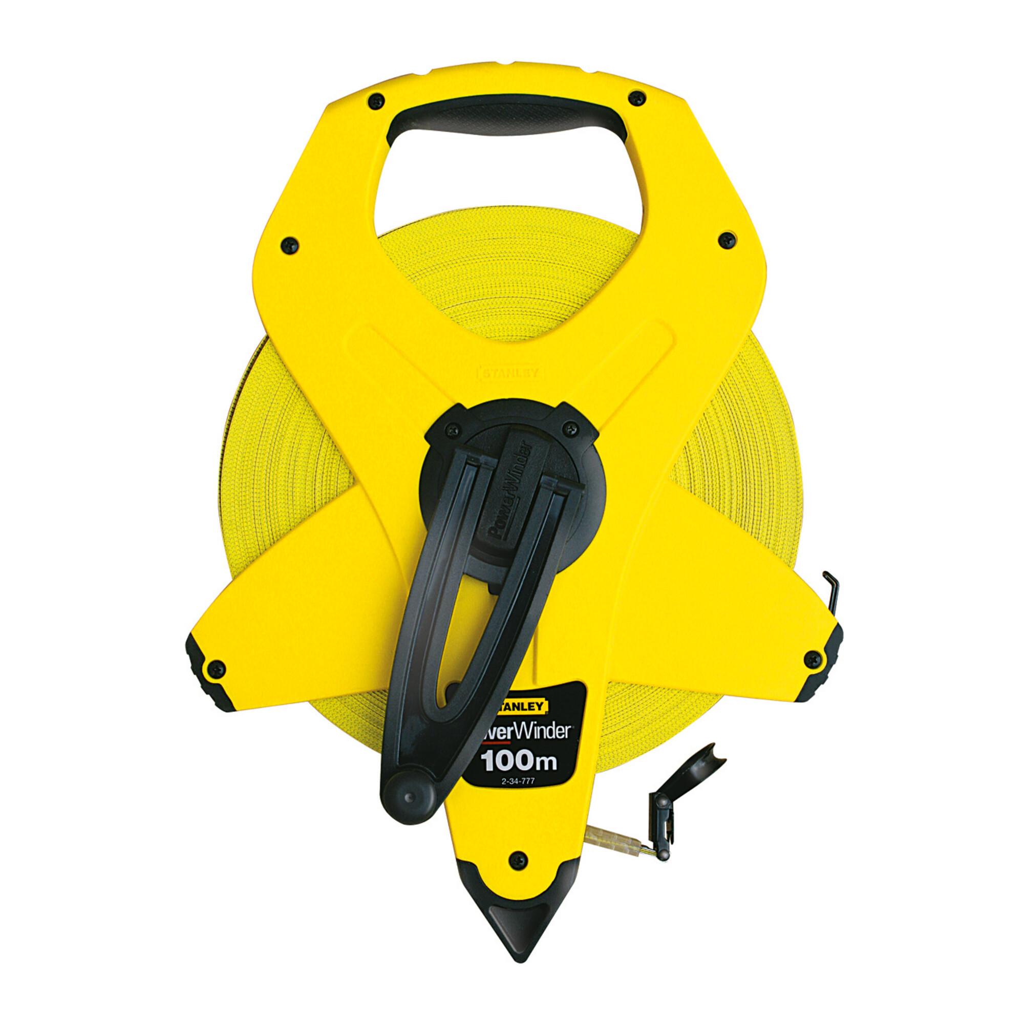 Stanley Bandmaß PowerWinder Fiberglas 100m (2-34-777)