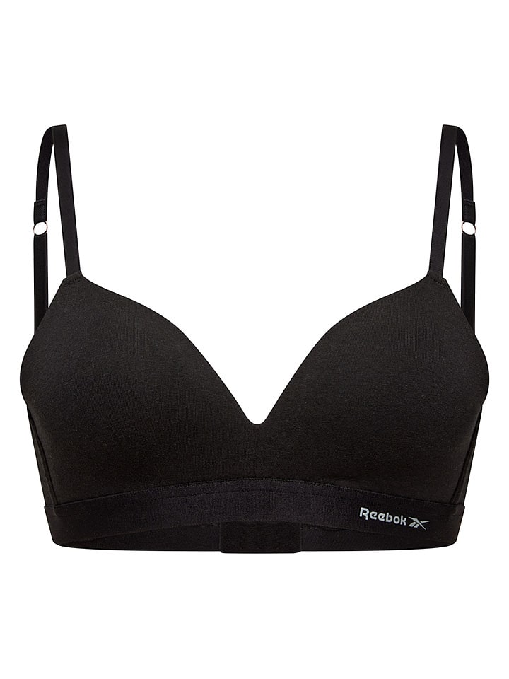 Reebok Schalen-BH "Amy" in Schwarz - XS
