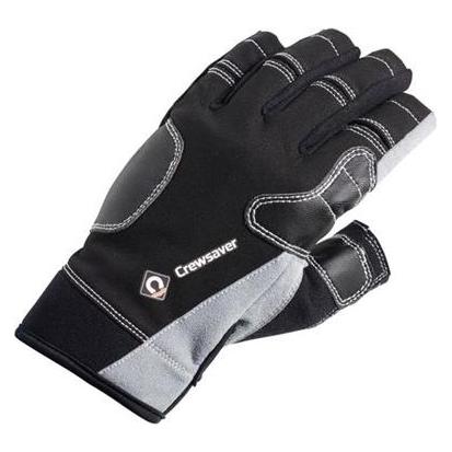 Crewsaver Schwarze Kurzfingerhandschuhe (6950-J5)
