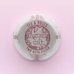 Agnes + Cat Bath Fizzer - Tea and Roses