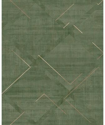 Graham & Brown Lorenzo Geo Emerald