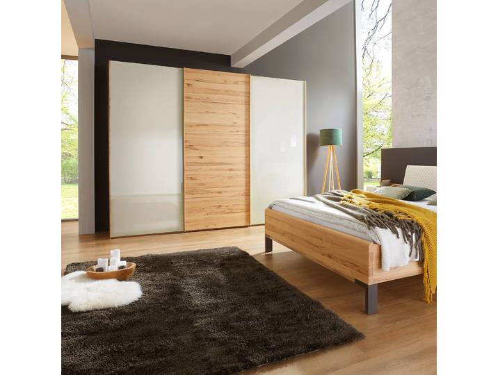 Armoire portes coulissantes III 300 x 236cm Beige/Marron