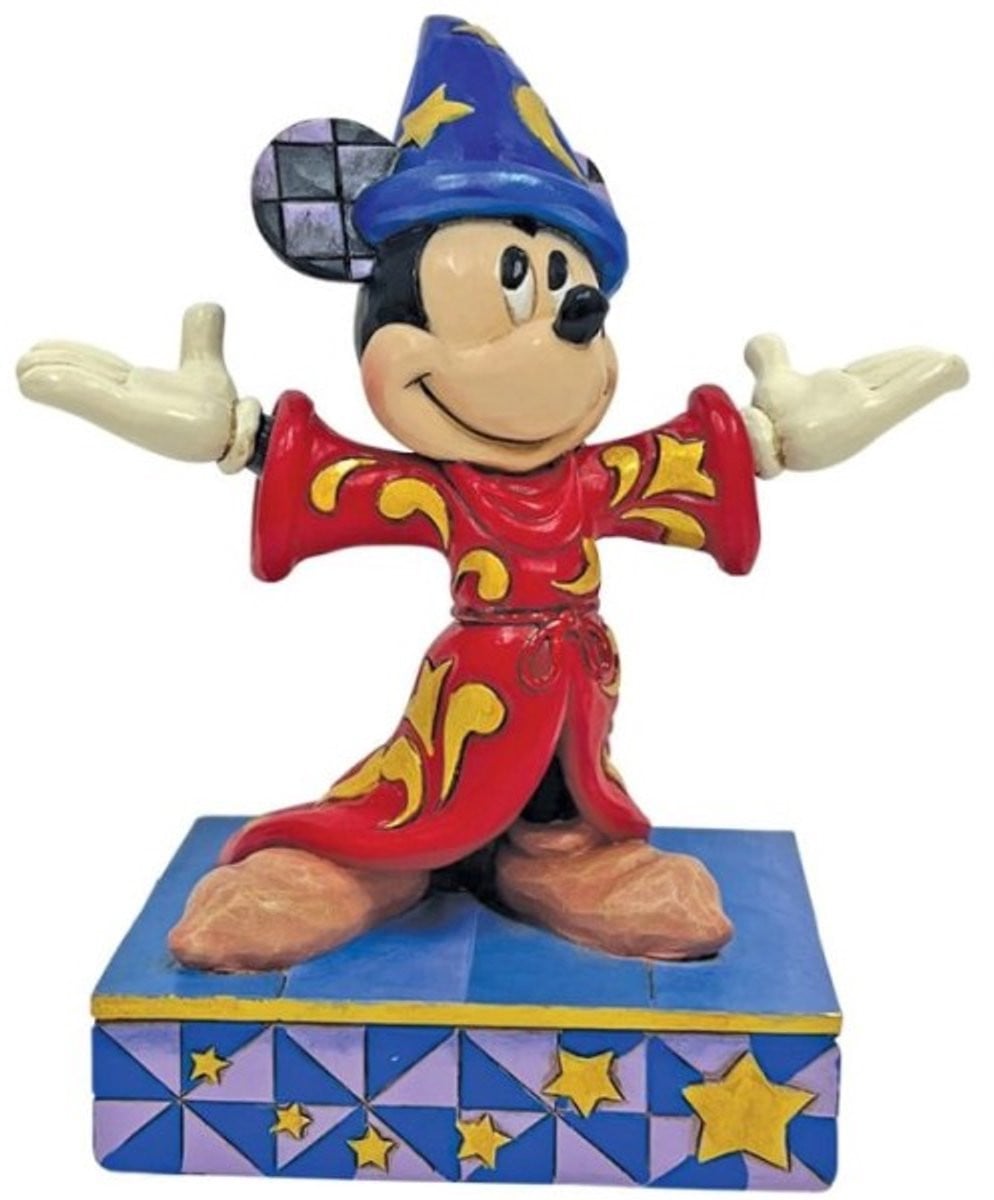 Disney Traditions Mickey Mouse Magical Moment Sorcerer Mickey Tabletop Decor