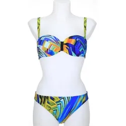 SUNFLAIR Damen Bikini Bikini, Größe 36C in Blau Blau