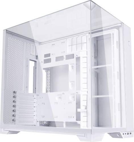 Lian Li O11 Vision Compact, Midi-Tower, E-ATX, Tempered Glass - weiß Midi-Tower PC-Gehäuse, Gaming-Gehäuse, Gehäuse Weiß