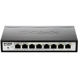 D-Link Dgs-1100-08p (8 Ports), Netzwerk Switch, Schwarz