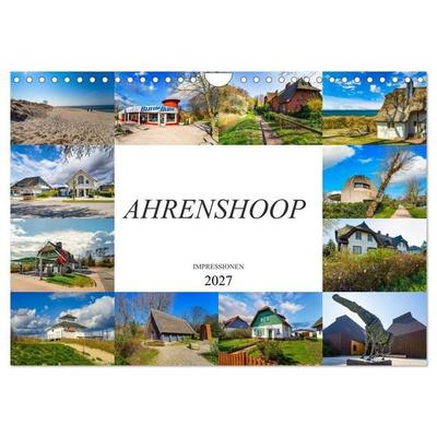Ahrenshoop Impressionen (Wandkalender 2027 DIN A4 quer), CALVENDO Monatskalender