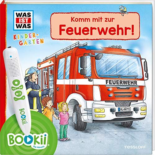 Andrea Weller-Essers - BOOKii WAS IST WAS Kindergarten Komm mit zur Feuerwehr! (BOOKii / Antippen, Spielen, Lernen) - Preis vom 09.10.2026 07:28:09 h