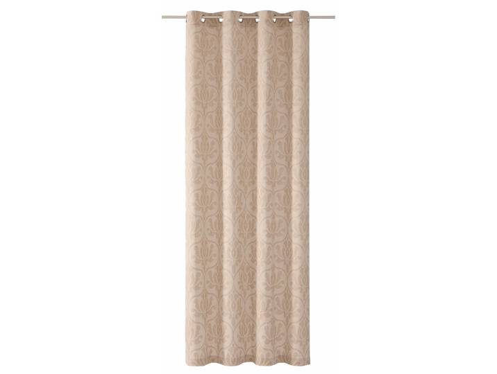 Vorhang WIRTH Medina Gr. 2, beige, B:135cm H:175cm, Baumwolle, Polyester, Gardinen, Vorhang