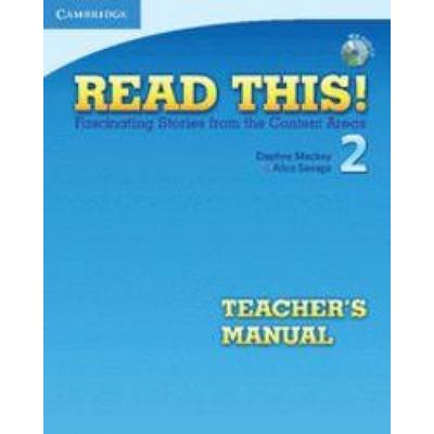 Read This! Level 2 Teacher's Manual with Audio CD, Taschenbuch von Daphne Mackey,Alice Savage, Cambridge University Press, 978-0-521-74791-2