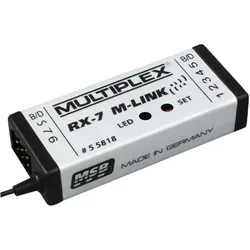 Multiplex 7-Kanal Empfänger RX-7 2,4 GHz