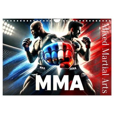 MMA - Mixed Martial Arts France (Calendrier mural 2027 DIN A4 vertical), CALVENDO calendrier mensuel