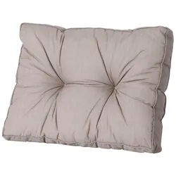 MADISON  Basic Paletten-Rückenkissen Basic, taupe