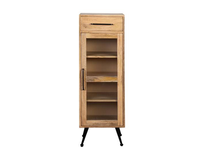 Carla&Marge Riffelution Badschrank II Mangoholz/Eisen