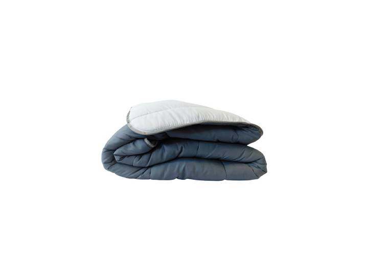 Couette tempérée BICOLORE en fibres recyclées 350gr/m2 220x240