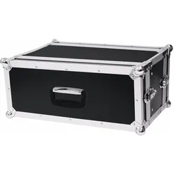 Roadinger Effektrack CO DD, 4HE, 24cm tief, schwarz (19" Case), Audio Racks + Cases, Schwarz
