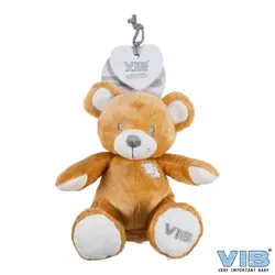 Plüsch Bär sitzend braun 35cm