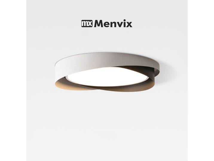 Menvix-Plafonnier LED au Design Moderne et Simple, Éclairage d'Nik, Luminaire Décoratif de Plafond, Idéal pour un Salon, une Chambre à Coucher, un Salon ou un Bureau