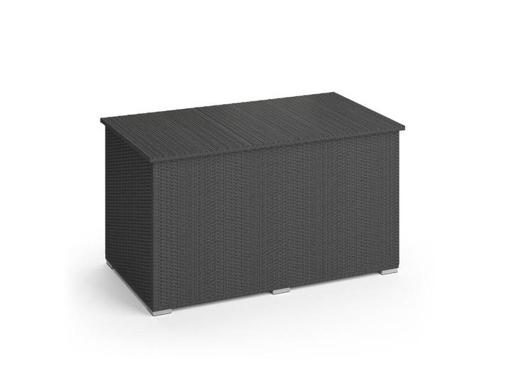 OK-Living Kissenbox Anthrazit 146 x 80 cm, Textil, Rechteckig, 146x80x83 cm, Gartenzubehör, Gartenbox