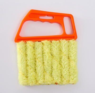 Perfect Picks Market Blinds Cleaning Brush Detachable, Washable, And Effective Dust Removal Tool For Windows orange