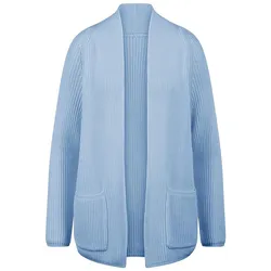 Strickjacke Peter Hahn blau, 38
