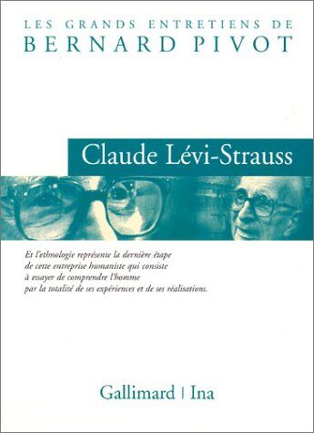 Pivot/Levi-Stra - Entretiens Pivot Levi-Strauss DVD - Preis vom 08.10.2026 07:26:42 h