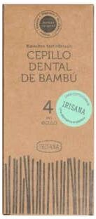 Irisana Cepillo Dental Bambú 4 uds