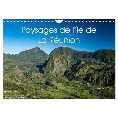 Paysages de l'île de La Réunion (Calendrier mural 2027 DIN A4 vertical), CALVENDO calendrier mensuel