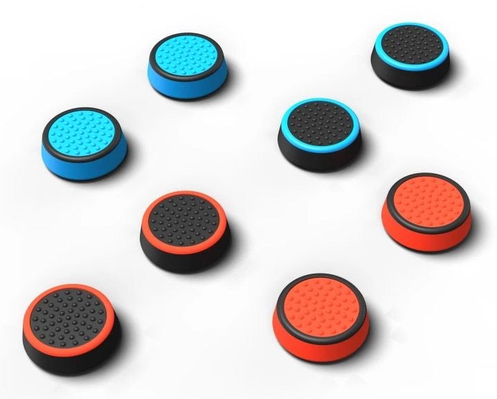 Hama Knopfset Nintendo Switch 2 115537 Colors (Blau, Schwarz, Rot) 00115537