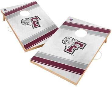 Skip's Garage Fordham University Rams Regulation 2x4 Cornhole Set