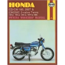 Honda CD/CM185 200T & CM250C 2-Valve Twins (77 - 85), Ratgeber von Haynes Publishing