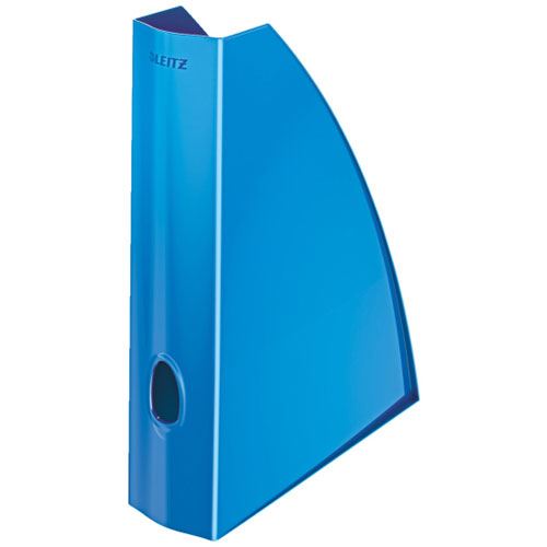 LEITZ Stehsammler WOW 52771036 blau Kunststoff, DIN A4