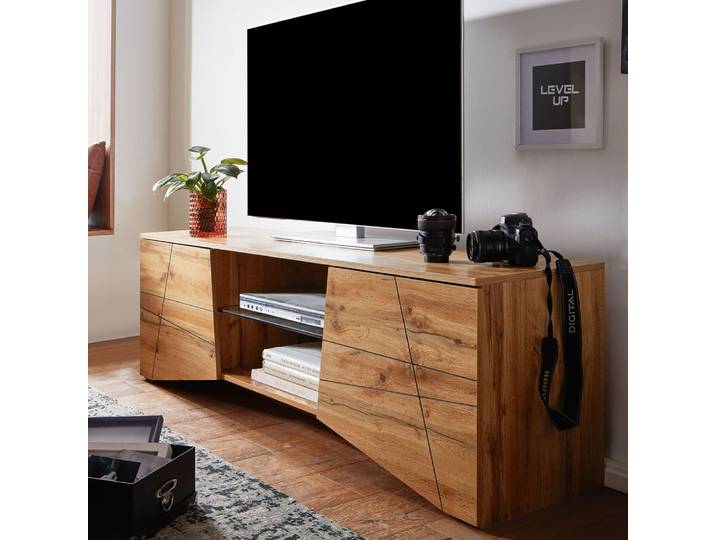 TV-Board Sketch 1 , braun / schwarz