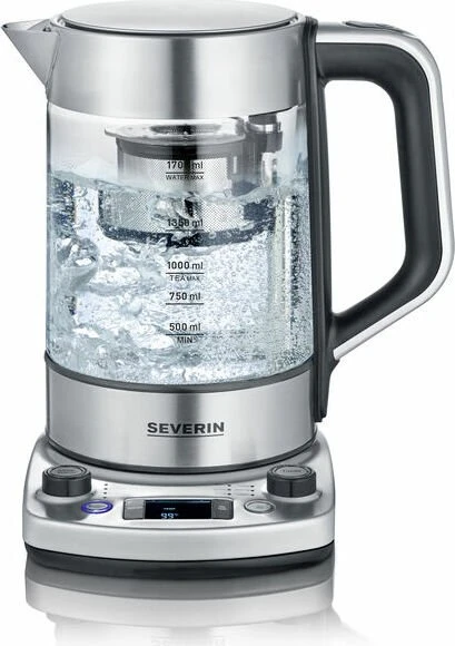 Severin WK 3422 Wasserkocher Edelstahl (1.70 l) (WK 3422)